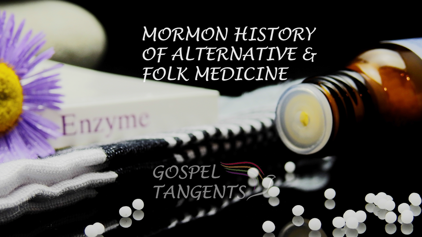 Jonathan Stapley compares early Mormon healings and seers to current alternative and folk medicine with people like Julie Rowe.