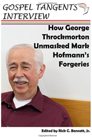 George Throckmorton details how he unmasked Mark Hofmann's forgeries that fooled the FBI!