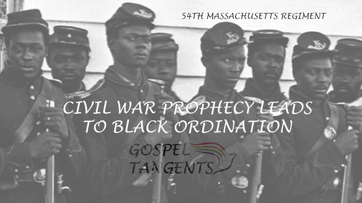 Joseph Smith's Civil War prophecy led William Bickerton to believe blacks were authorized to receive priesthood.   They are the first Latter-day Saint group to ordain a black apostle.