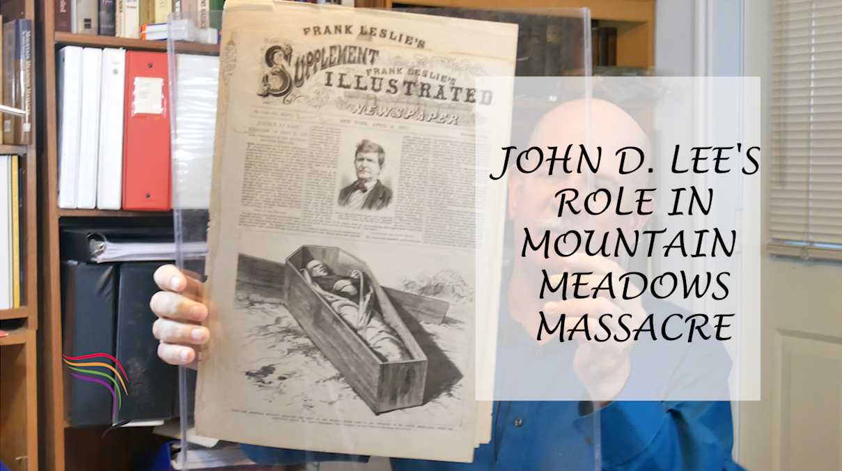 John D. Lee was the only person executed for involvement in the Mountain Meadows Massacre, Sept 11, 1857.