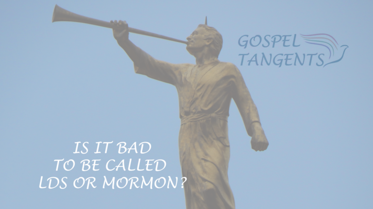 President Nelson said calling when people say "Mormon Church" it is a victory for Satan. Is it bad to refer to ourselves as LDS or Mormon? Kurt Francom answers.