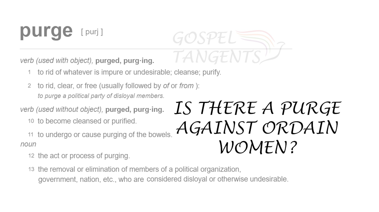 Is there a purge against Ordain Women? Were the Brethren successful in blunting the organization?