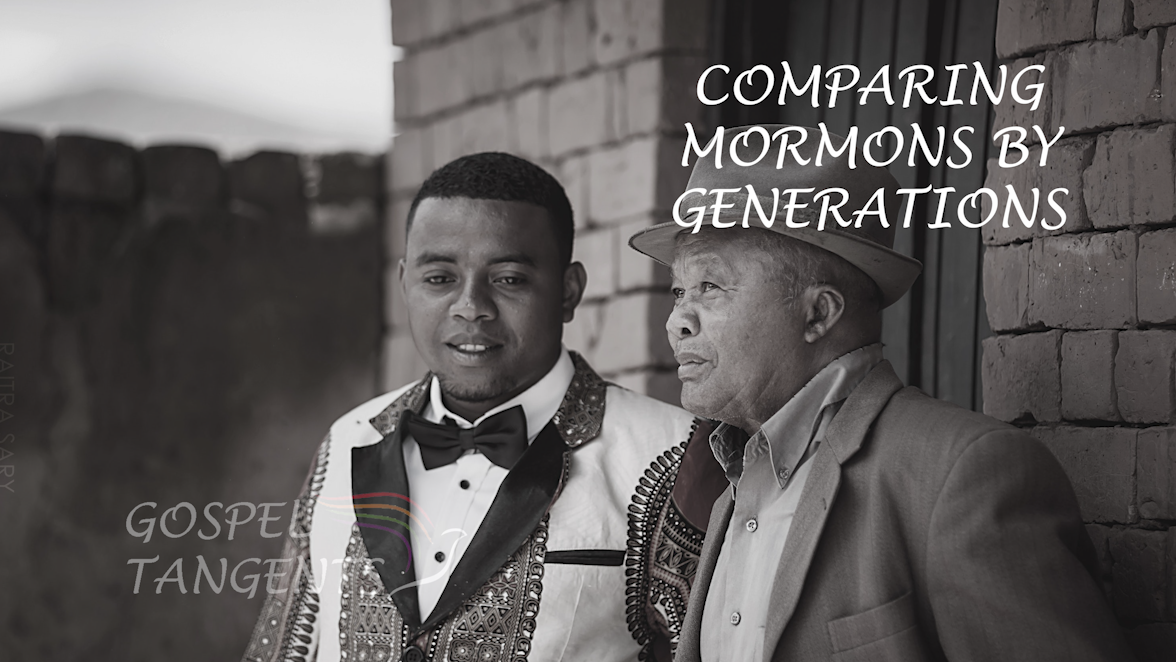 Mormons by generations - Comparing Mormons by Generations (Part 3 of 6) - Mormon History Podcast