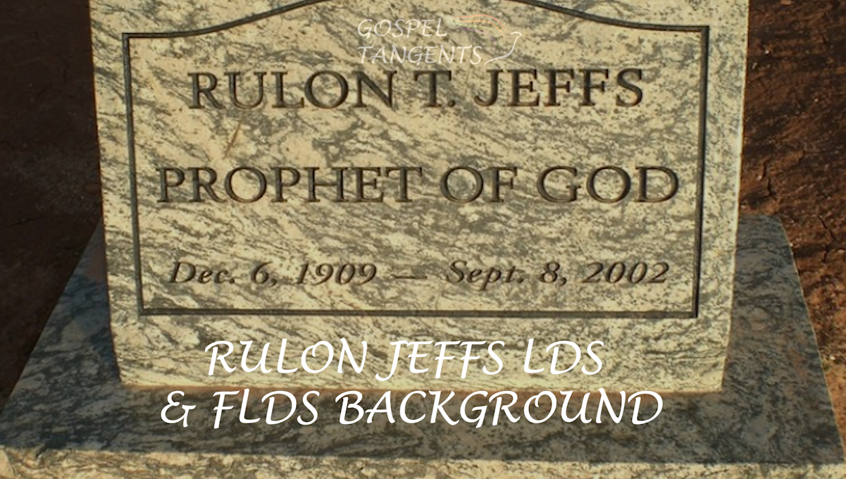 Rulon Jeffs - Rulon Jeffs LDS & FLDS Background (Part 6 of 8) - Mormon History Podcast