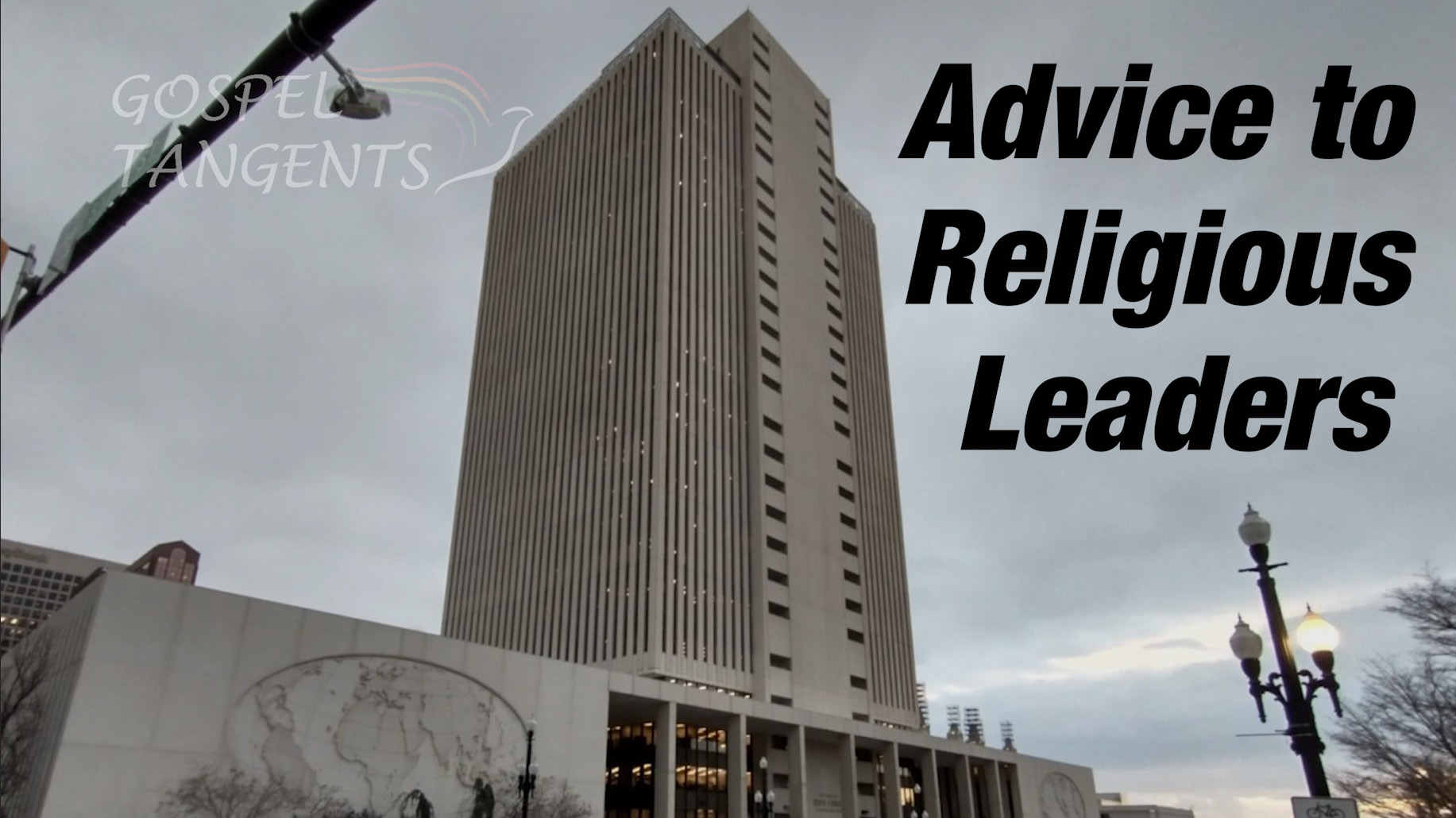I asked Dr. Sally Gordon to give advice to religious leaders about culture war issues.
