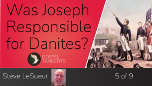 Was Joseph Responsible for Danites?