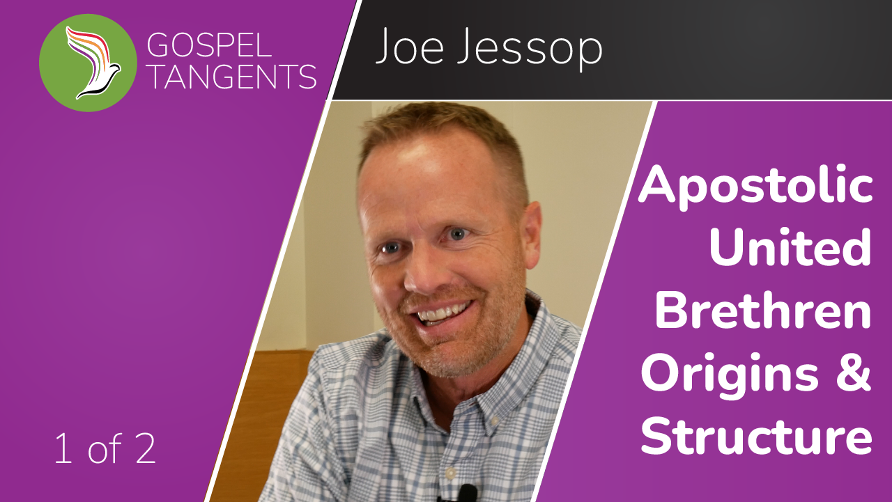 Joe Jessop is now LDS, but grew up in the Apostolic United Brethren.