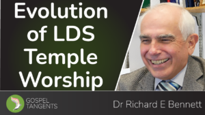 BYU professor Dr. Richard E Bennett discusses the evolution of LDS Temple worship.