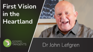 Dr John Lefgren helped find the date of the First Vision & started Heartland Research Group.
