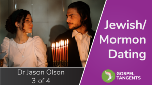Jason Olson found navigating LDS/Jewish dating quite difficult.