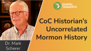 Dr Mark Scherer is retired Church Historian from Community of Christ and gives his perspective on the Restoration.