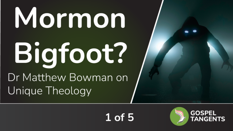 Dr Matthew Bowman discusses Mormon Bigfoot.