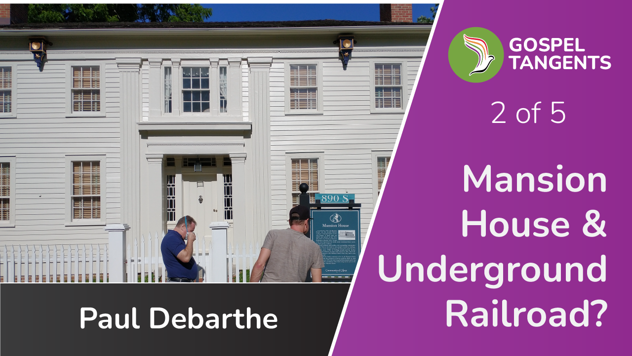 Was Mansion House a stop on Underground Railroad?