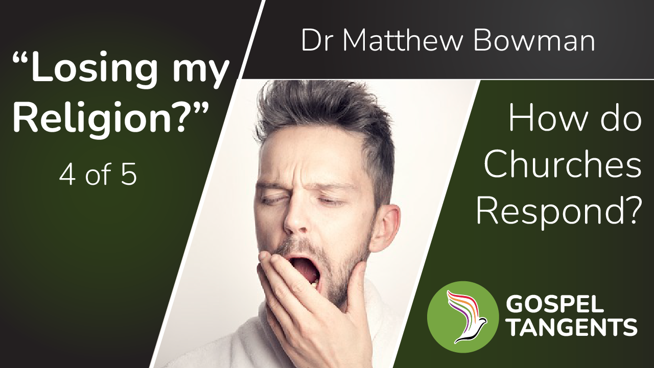 Dr Matthew Bowman explains why young are losing religion.