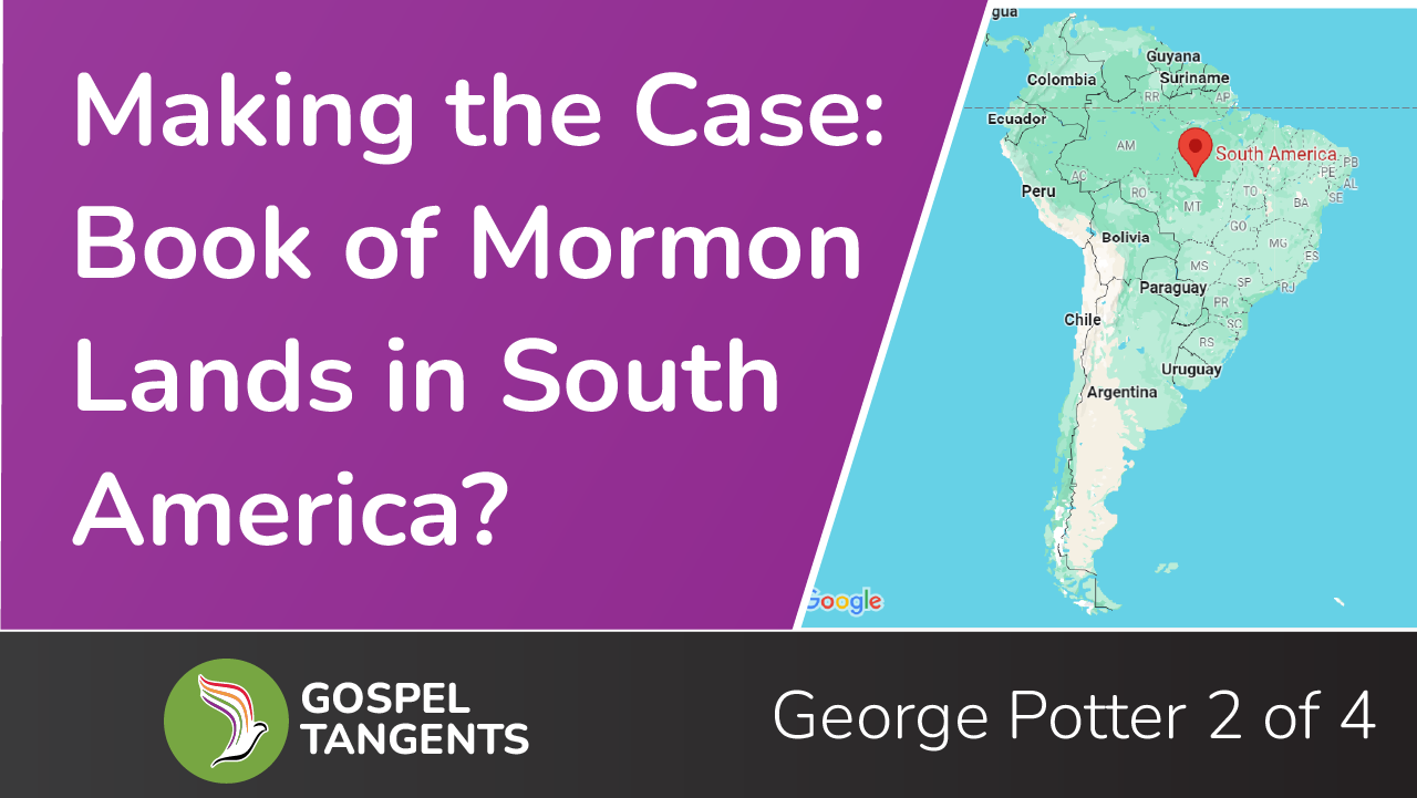 George Potter makes the case that Lehi landed in Chile, South America.