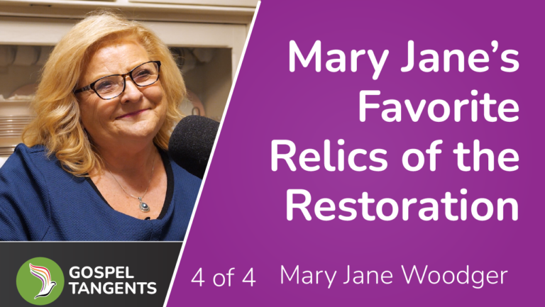 Dr Mary Jane Woodger co-wrote "50 Relics of the Restoration" with Dr Casey Griffiths. Mary Jane shares her favorite relics of restoration.