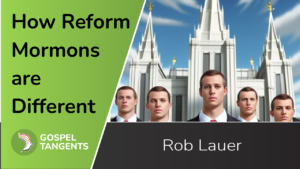 Rob Lauer discusses Reform Mormon ordinances.