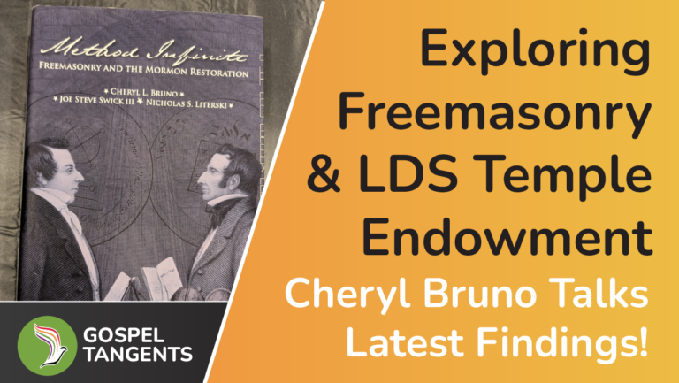 Cheryl Bruno discusses ties between freemasonry & LDS Temple ceremonies.