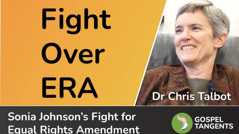 Dr Chris Talbot from Univ of Northern Colorado discusses the political environment in the 1970s and Sonia Johnson's fight for equal rights.