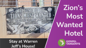 Warren Jeffs' house has been turned into the Most Wanted Hotel after he landed on America's Most Wanted FBI list.