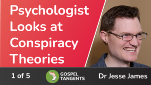 Research psychologist Dr Jesse James tells difference between real conspiracy vs conspiracy theory.