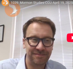 Mormon History Podcast Episodes - we don't apologize Dr Matthew Bowman discusses Mormon Studies Conference at Claremont.