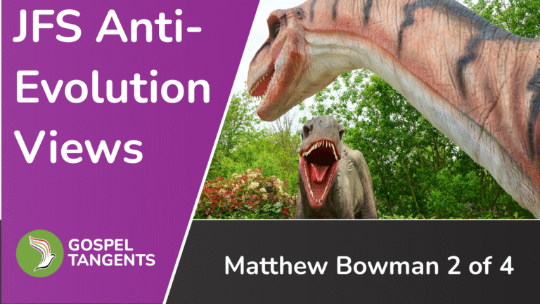 Joseph Fielding Smith: evolution was not something he thought highly of.