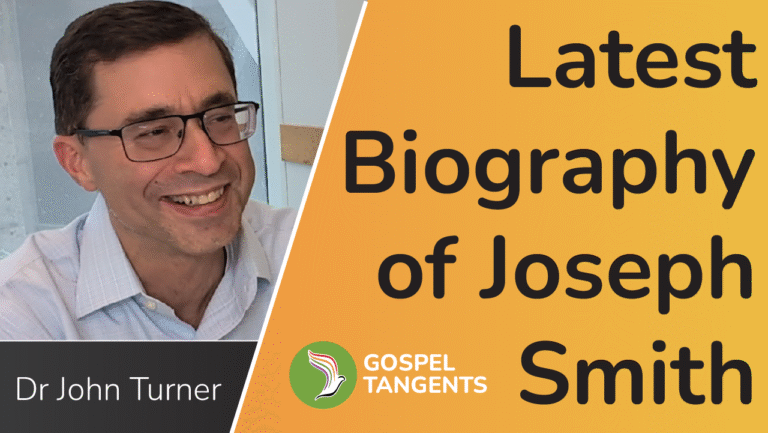 Dr John Turner from George Mason Univ has written the newest biography of Joseph Smith.