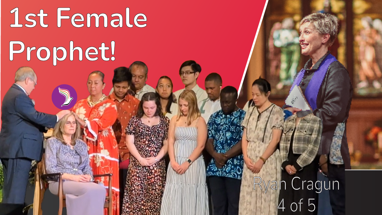 0-StassiCramm Stassi Cramm was ordained 1st female prophet-president of Community of Christ on June 1, 2025.
