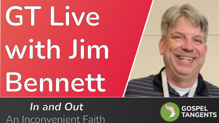 Jim Bennett gives his idea for a sustainable and honest faith.