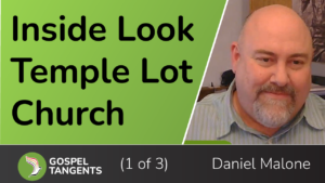 Daniel Malone is a Sunday School teacher for the Church of Christ (Temple Lot).