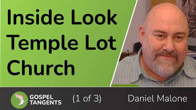 Daniel Malone is a Sunday School teacher for the Church of Christ (Temple Lot).