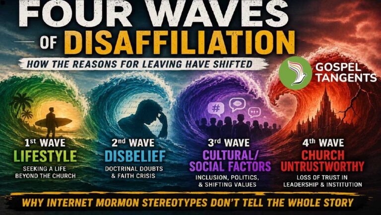 Jeff Strong discusses 4 waves of disafilliation.