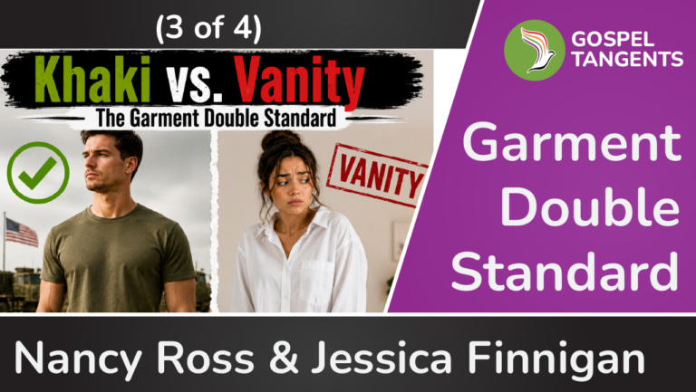 Nancy Ross & Jessica Finnigan discuss garment history and double standards between men and women asking for design changes.