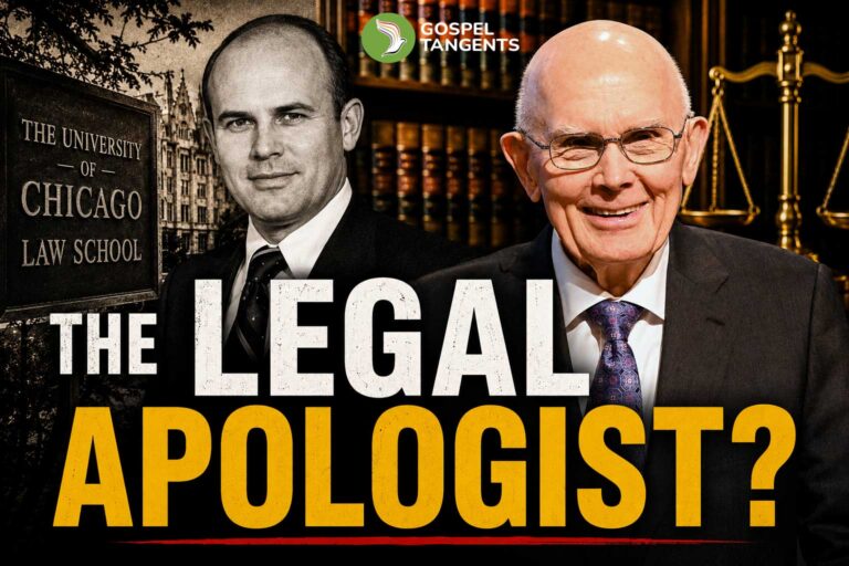 Professor Nathan Oman discusses Dallin Oaks as a legal historian and how he shapes the LDS Church's LGBT legal strategy.
