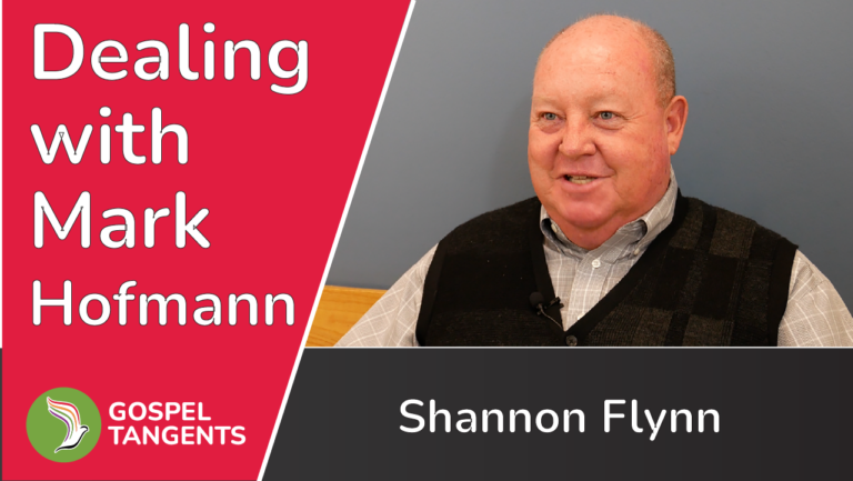 Shannon Flynn describes working closely with Mark Hofmann.