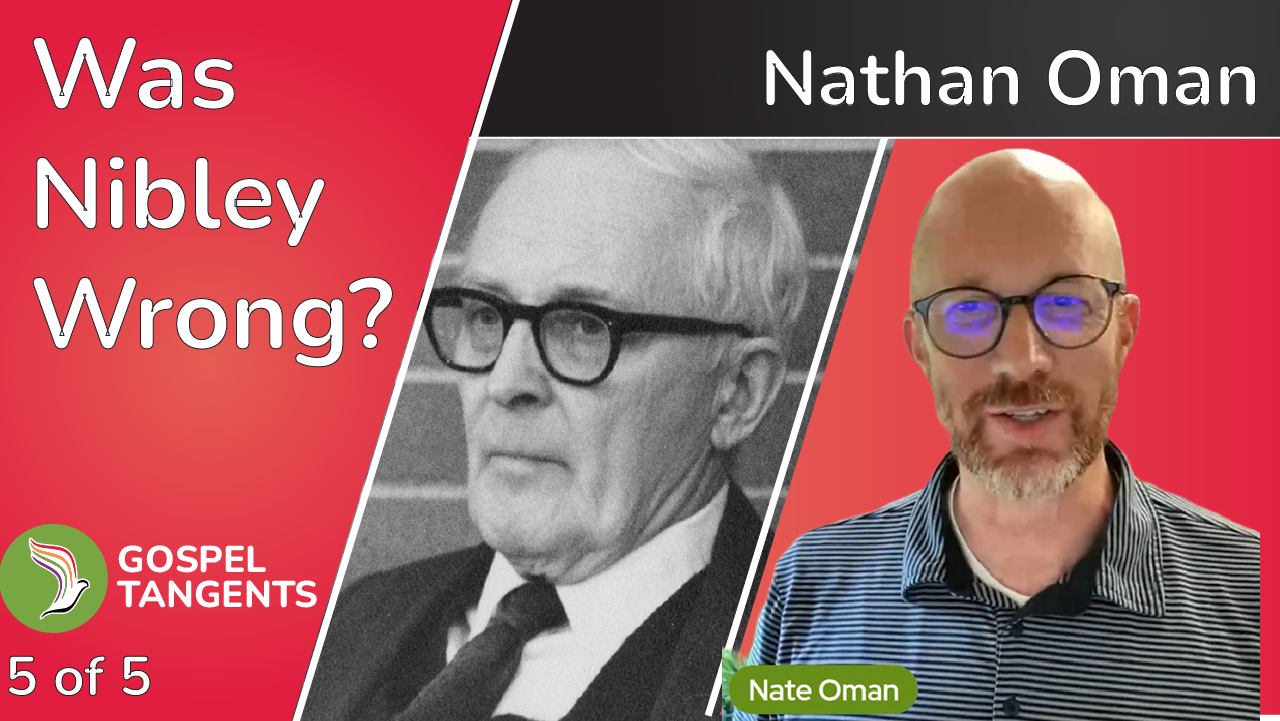 5-Nibley Prof Nathan Oman says Hugh Nibley was wrong about capitalism. He also discusses the LDS Church under dictatorships.