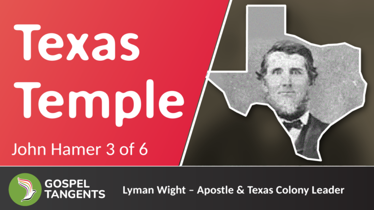 Alpheus Cutler built a Mormon temple in Texas 30 Years before Brigham Young's St George Temple. They had the Nauvoo Endowment.