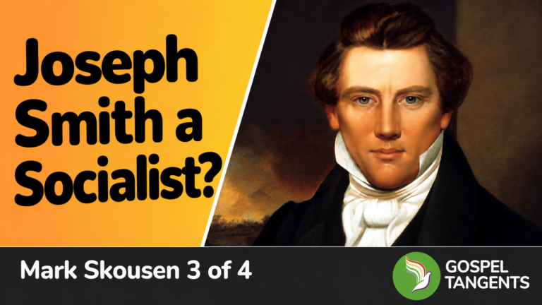 Was Joseph Smith a Socialist? Mark Skousen responds.