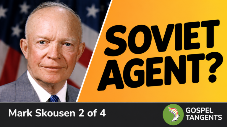 What does Mark Skousen think of the claim: Eisenhower Soviet Agent?